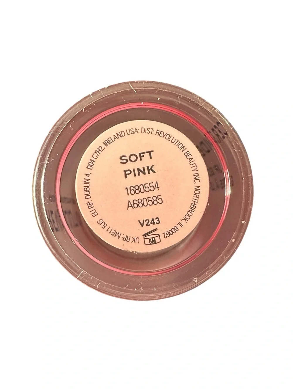Revolution Lip Swirl Ceramide Gloss Soft Pink NWT